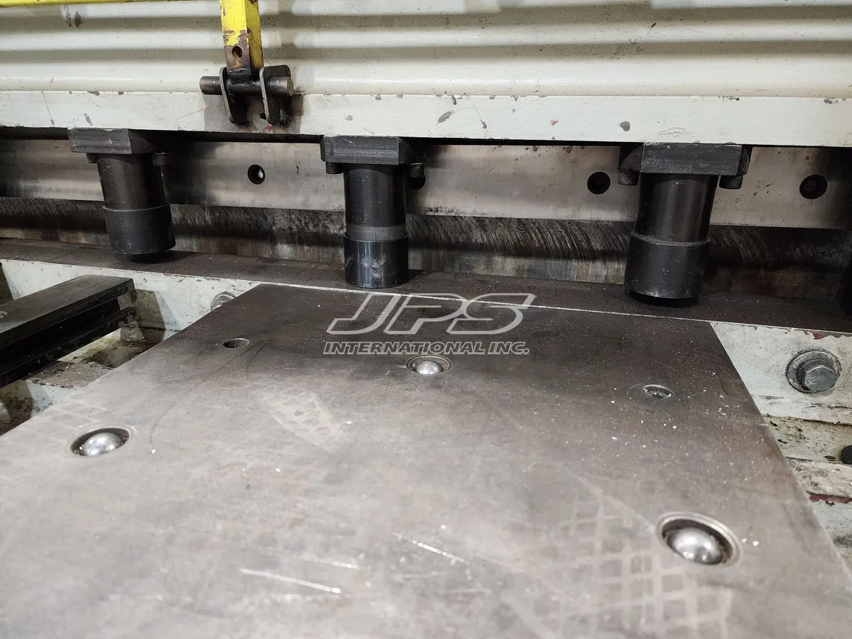 1/4" x 10' Birmingham #H1065, hydraulic shear, 32" back gauge, 15 HP, 2003 - Image 2