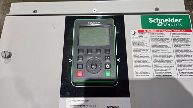 15 HP Schneider Electric, ATV660D11T4N2AAWABN, Variable Speed AC Drive, 60 Hz, 23.5 Amps, 460 V - Image 4