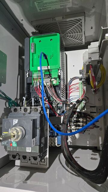15 HP Schneider Electric, ATV660D11T4N2AAWABN, Variable Speed AC Drive, 60 Hz, 23.5 Amps, 460 V - Image 6