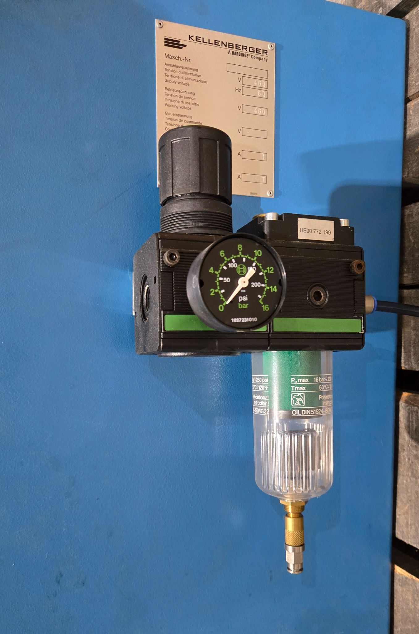 Kellenberger, Spindle Test Cabinet Motor Controller, 460 V - Image 2