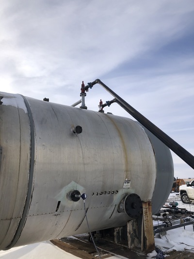 120" x 40' Universal Ind., horizontal FWKO, 75 psi, 150°F, 1982 - Image 7