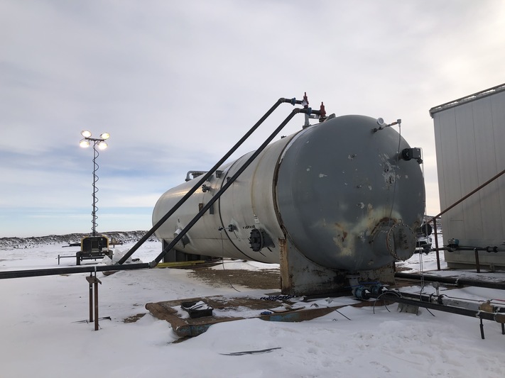 120" x 40' Universal Ind., horizontal FWKO, 75 psi, 150°F, 1982 - Image 9