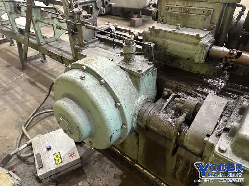 5/32" -3/8" Lewis #8F, travel cut wire straightener, 5 pairs of rolls, 11' table length, 25 HP - Image 9
