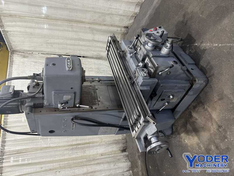 OKK #MH-2V, vertical milling machine, 12" x52" table, #50NS, power draw bar, coolant, 7.5 HP - Image 2