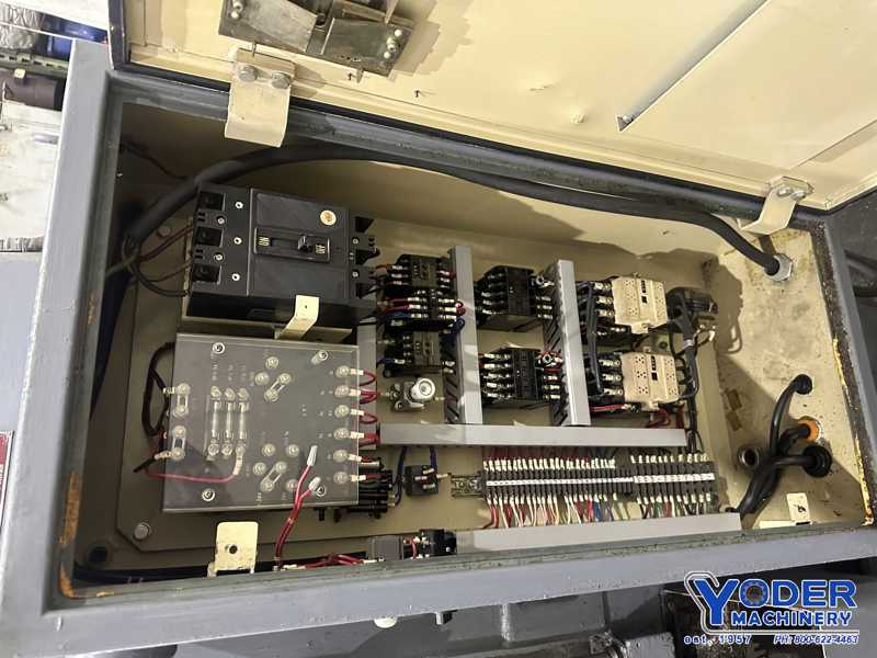 OKK #MH-2V, vertical milling machine, 12" x52" table, #50NS, power draw bar, coolant, 7.5 HP - Image 7