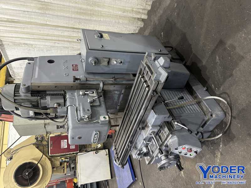 OKK #MH-2V, vertical milling machine, 12" x52" table, #50NS, power draw bar, coolant, 7.5 HP - Image 9