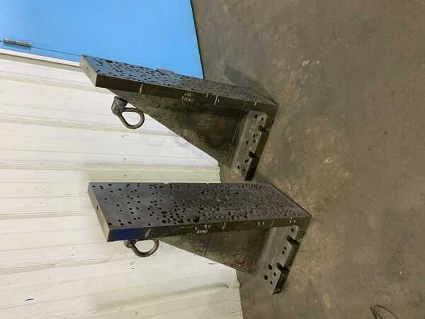 17" width x 36" H x 144" D Angle plates, 1 set - Image 5