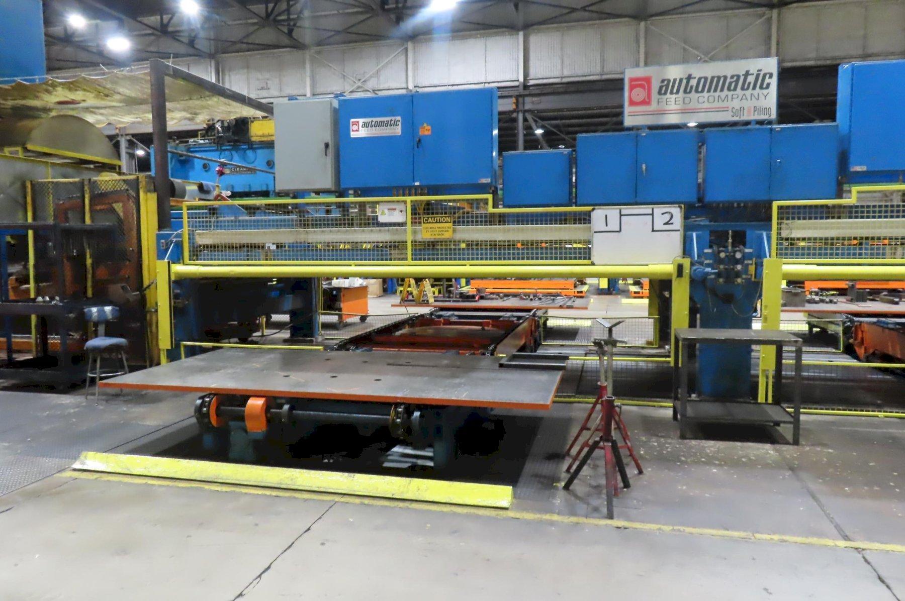 Verson #S4-500-186-108T, Blanking Line, 12" stroke, 75" Shut Height, 20" adj, 500 ton, 10-50 SPM, 186" x108" - Image 6