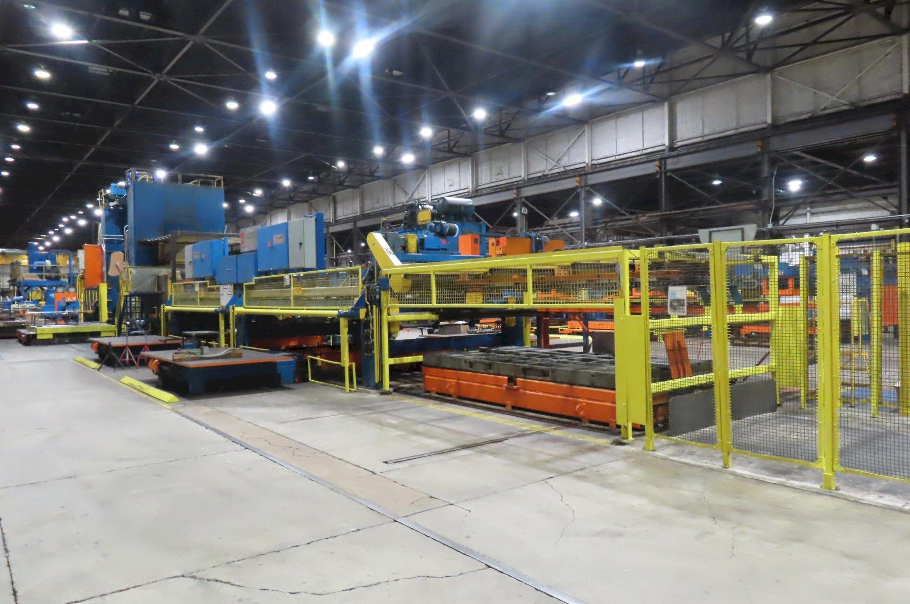Verson #S4-500-186-108T, Blanking Line, 12" stroke, 75" Shut Height, 20" adj, 500 ton, 10-50 SPM, 186" x108" - Image 8