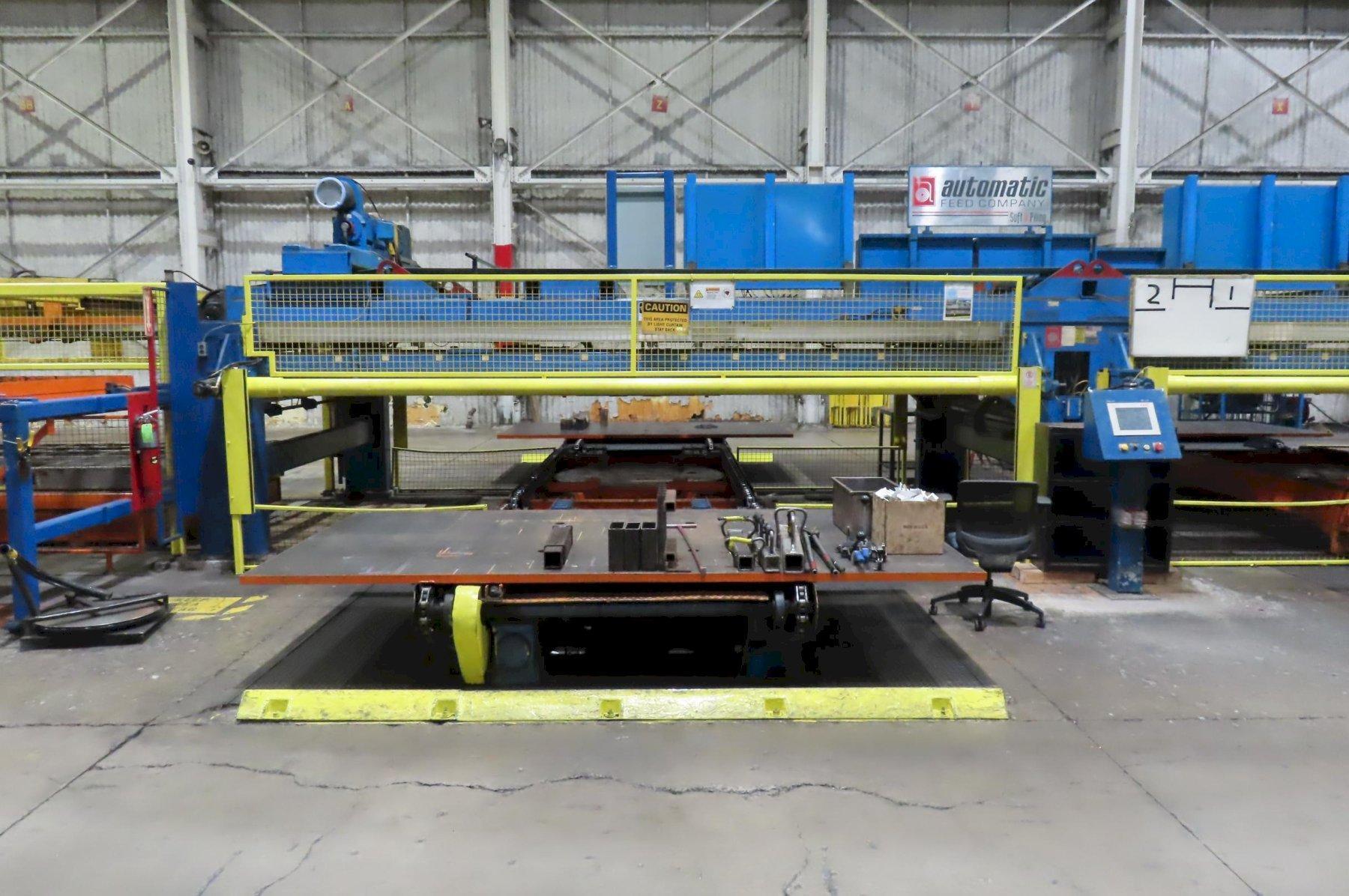Verson #S4-500-186-108T, Blanking Line, 12" stroke, 75" Shut Height, 20" adj, 500 ton, 10-50 SPM, 186" x108" - Image 9