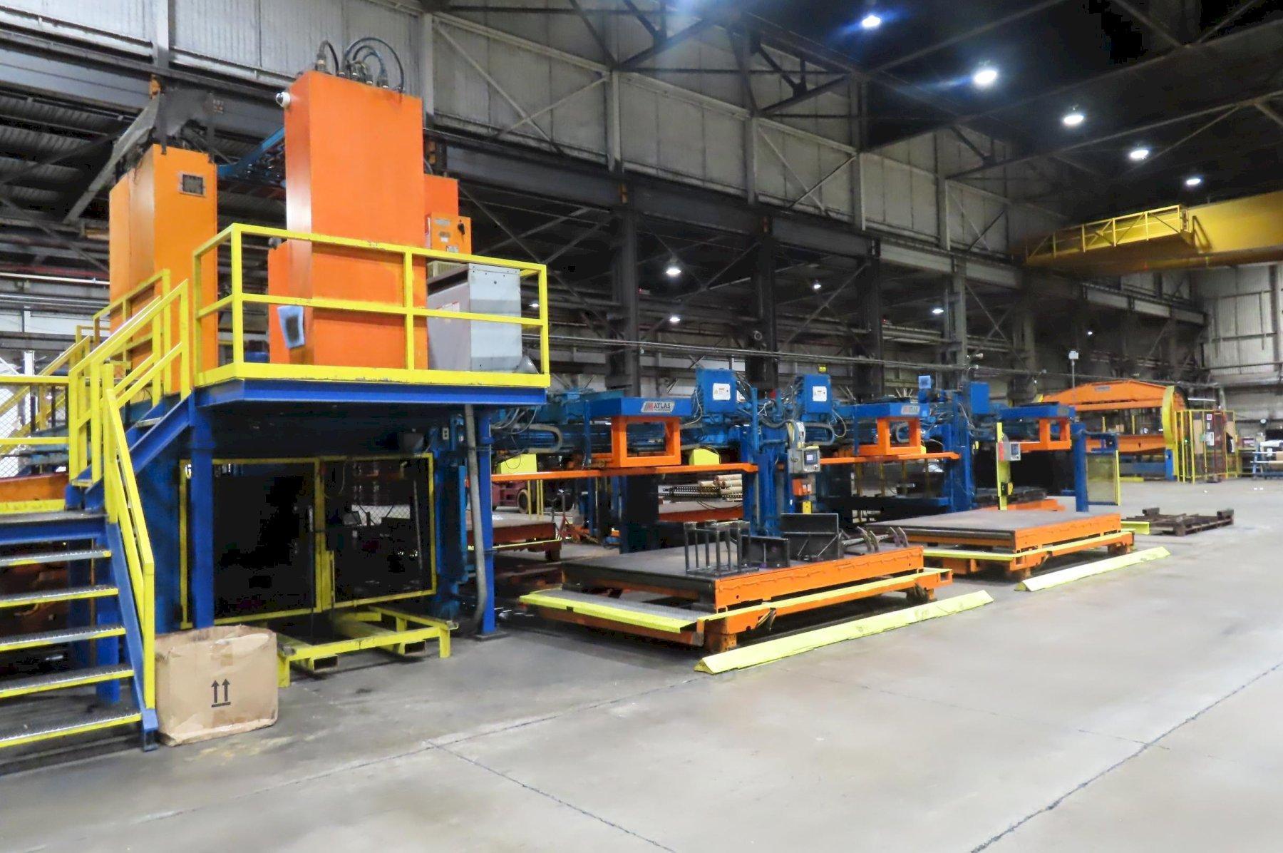 Clearing #S4-500-186-108, Blanking Line, 500 ton, 12" stroke, 48" Shut Height, 20" adj, 10-50 SPM, 186" x108" - Image 10