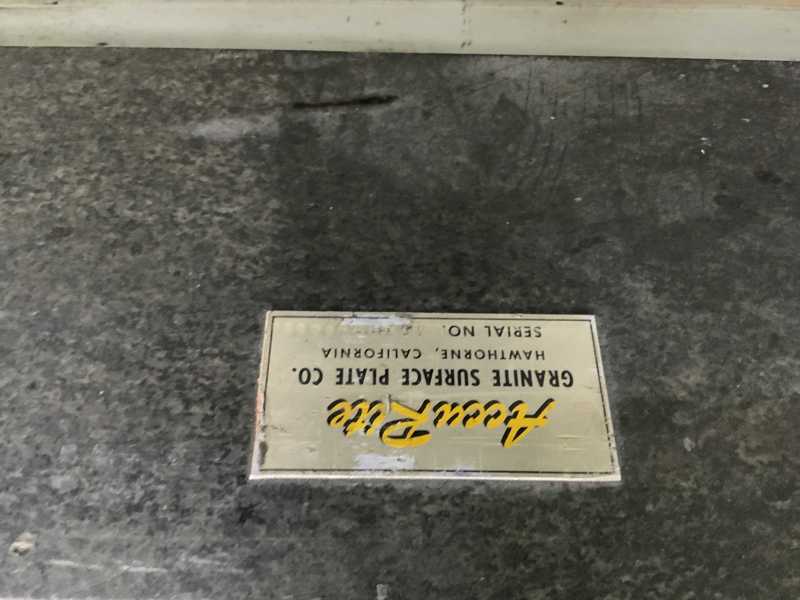 3 6" x 60" x 6" Accurite, black granite surface plate - Image 6
