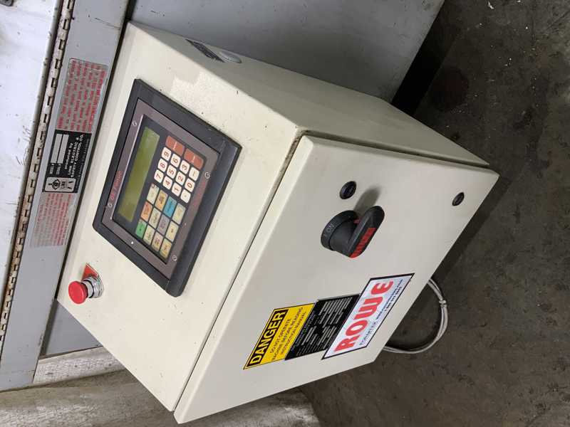 60 Ton, Minster #6SS, OBI press with feeder, 4" stroke, 16" Shut Height, air clutch & brake, 7.5 HP, 1986 - Image 5