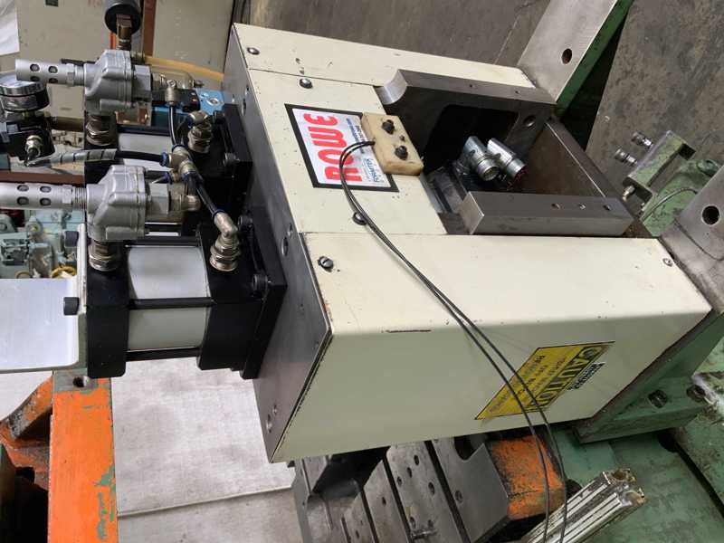 60 Ton, Minster #6SS, OBI press with feeder, 4" stroke, 16" Shut Height, air clutch & brake, 7.5 HP, 1986 - Image 7