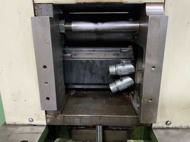 60 Ton, Minster #6SS, OBI press with feeder, 4" stroke, 16" Shut Height, air clutch & brake, 7.5 HP, 1986 - Image 8