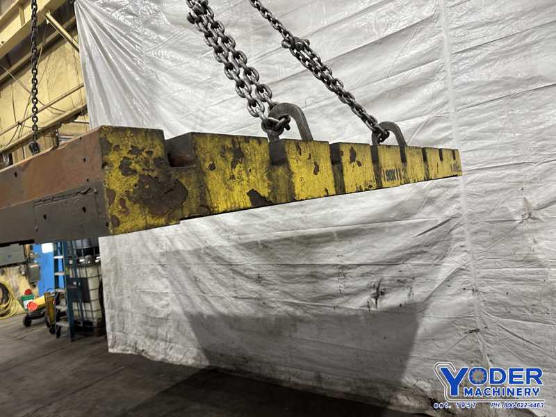 180" x 96" x 7", T-slotted floor plate, leveling screws - Image 2