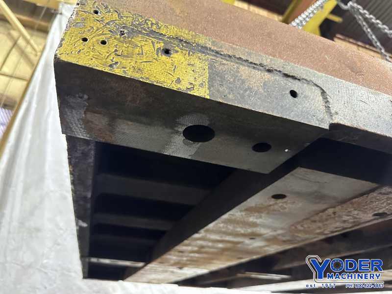 180" x 96" x 7", T-slotted floor plate, leveling screws - Image 7