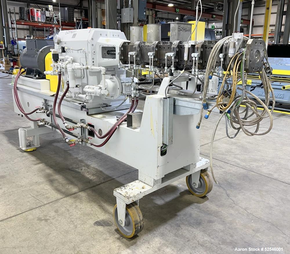 2.4" Leistritz #ZSE-60-MAX, Co-Rotating twin screw extruder, 62" L, 400 RPM, 20:1 L/D, liquid cooled - Image 2