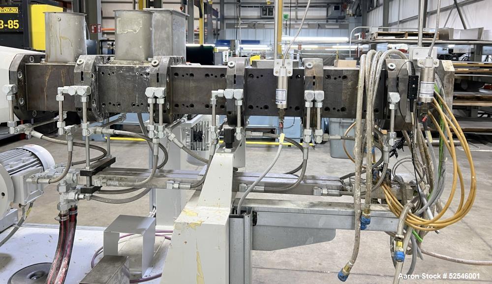 2.4" Leistritz #ZSE-60-MAX, Co-Rotating twin screw extruder, 62" L, 400 RPM, 20:1 L/D, liquid cooled - Image 6
