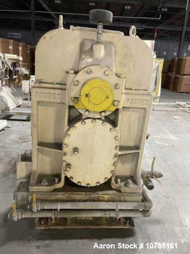 11" Prodex, Sgl Screw Pelletizing Line, w/ 2-deck screener, water cooled, 10-zone temp Control, hydraulic - Image 2