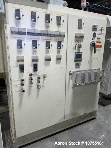 11" Prodex, Sgl Screw Pelletizing Line, w/ 2-deck screener, water cooled, 10-zone temp Control, hydraulic - Image 7