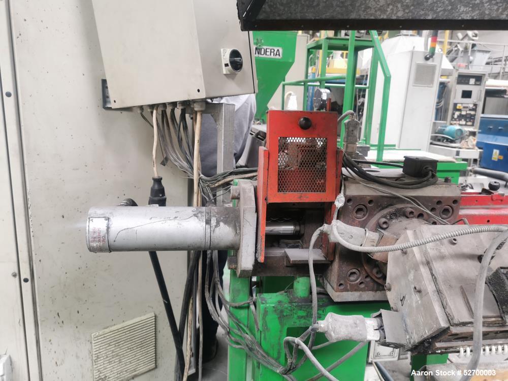 Officina Meccanica Prealpina SRL #T.60-L/D-35-Vent, Single Screw Sheer Pelletizing Line, 176-242 lbs./hr - Image 4