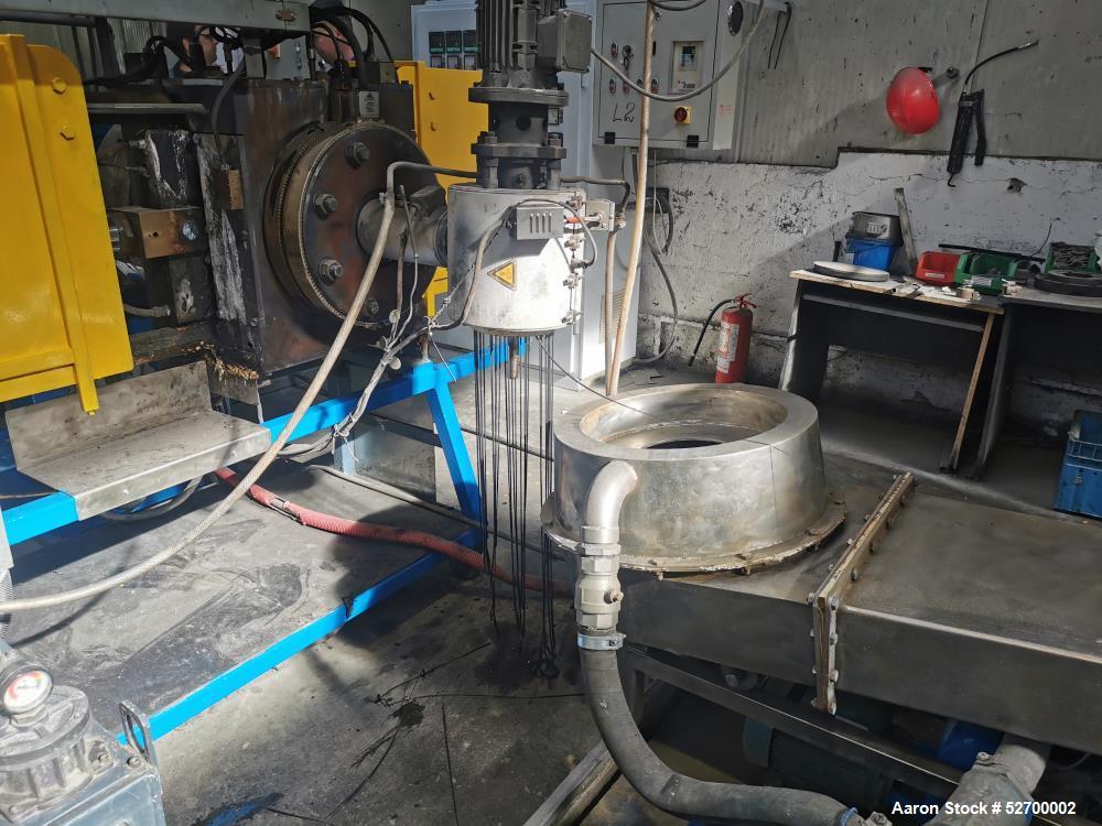 Union #120-L/D-42, single screw pelletizing line, 660-1100 lbs/hr, 2.4" screw, w/ degassing, drying, Control - Image 7