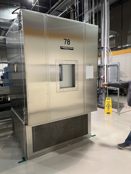 44" width x 37" D x 44" H Thermotron #FM-64-55-S, Temperature & Humidity Test Chamber, 10-90 deg. C., 208V. - Image 1