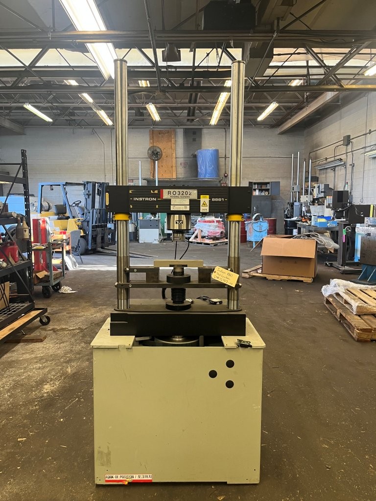 7868 lbf. (35kN) Instron #8861, Slow Strain Rate Servo-Electric Testing  System, 4