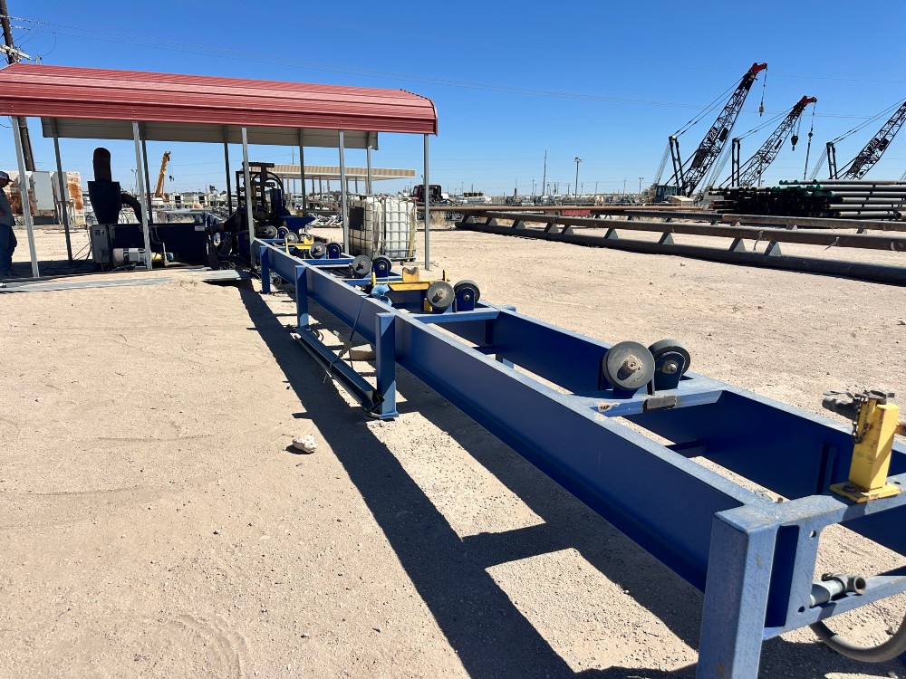 Knight #PCM-5000-R2 mfg 5.5" brush dry type pipe/tube cleaning system great condition - Image 1
