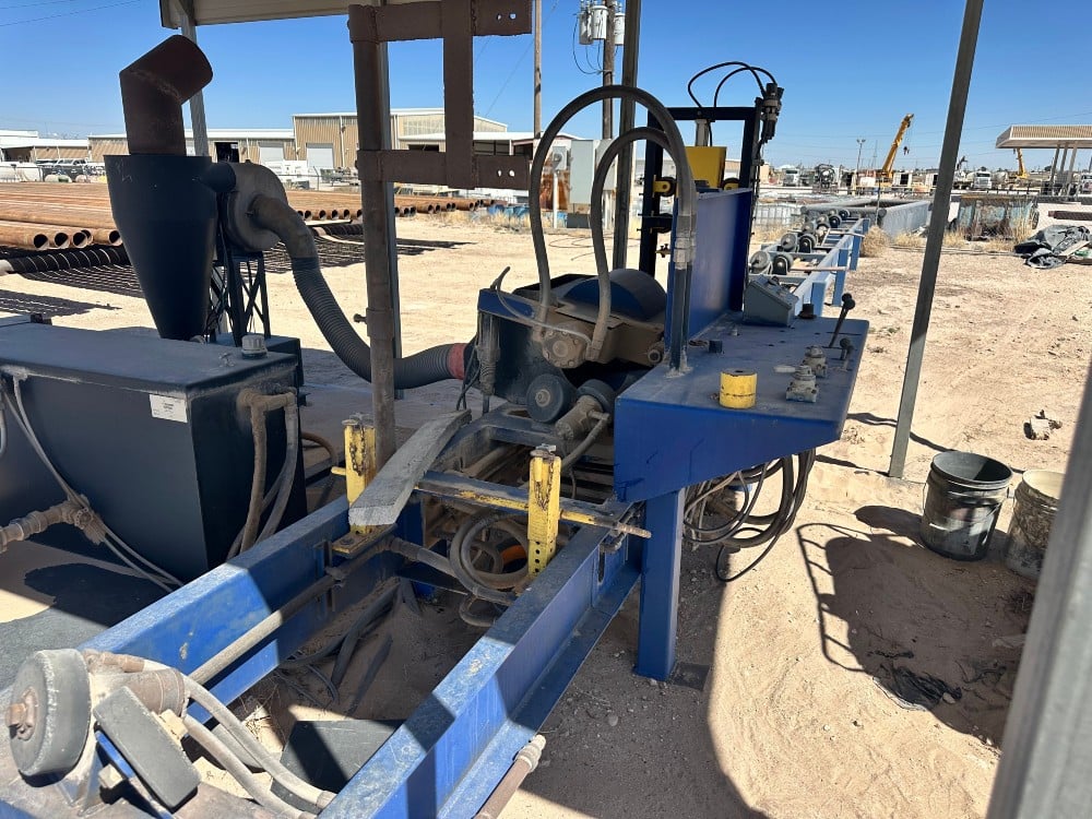 Knight #PCM-5000-R2 mfg 5.5" brush dry type pipe/tube cleaning system great condition - Image 3