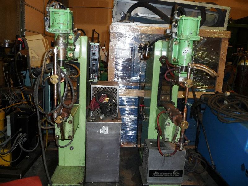 60 KVA Kimura #SW 605 P, spot welder, 20" throat, 440 V., 1350 lb.,Max. short circuit current, 1994 - Image 1