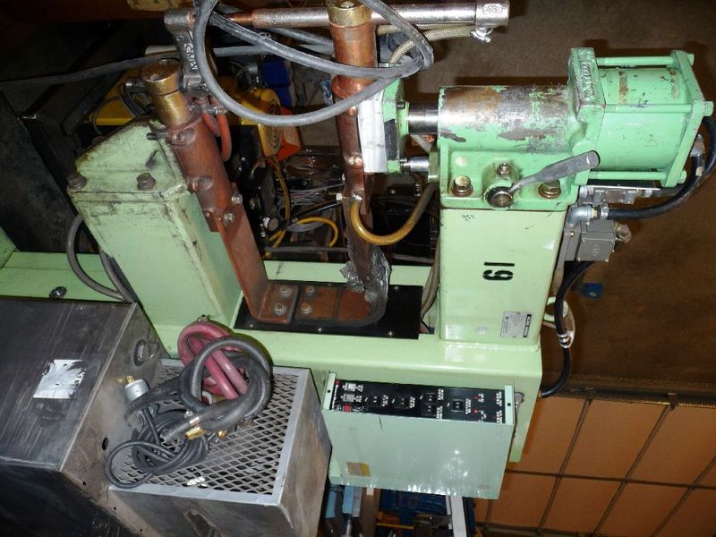 60 KVA Kimura #SW 605 P, spot welder, 20" throat, 440 V., 1350 lb.,Max. short circuit current, 1994 - Image 4