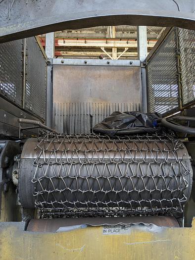 BCP, 4-wheel mesh belt machine, 20 HP per wheel, 24" W x 18" H capacity - Image 3