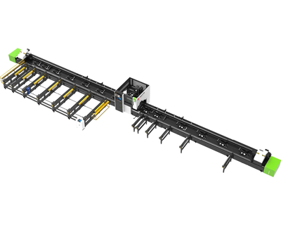 Bescutter #Hytube-HT-6522, laser cutting system, 3000 watt, 3 chuck, 29' 6" tube length, 8.9" square side - Image 1