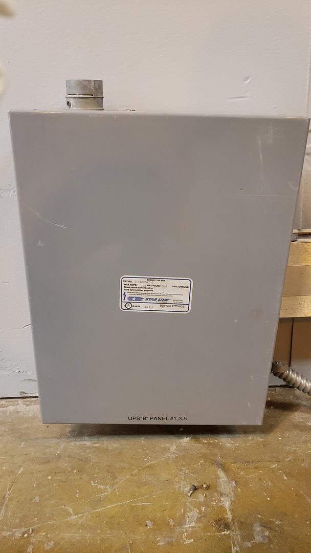 100 Amps, Starline, EF100NG-4, Busway w/Tap Boxes, 300 V - Image 3