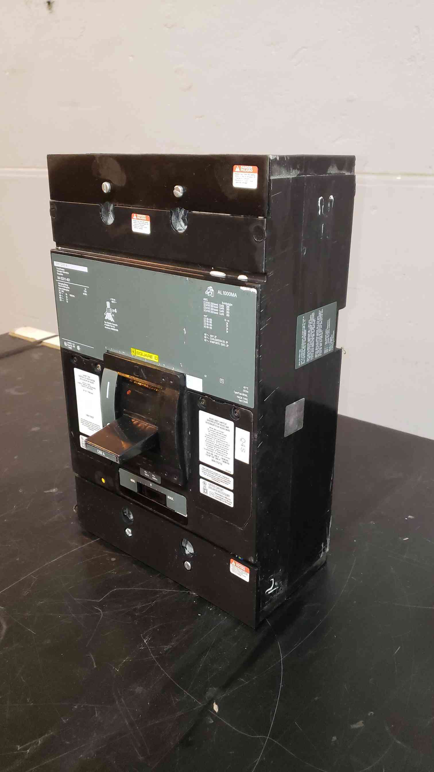 1200 Amps, Square D, MH-1200-A, Circuit Breaker, 50/60 Hz, 240-600 V - Image 5