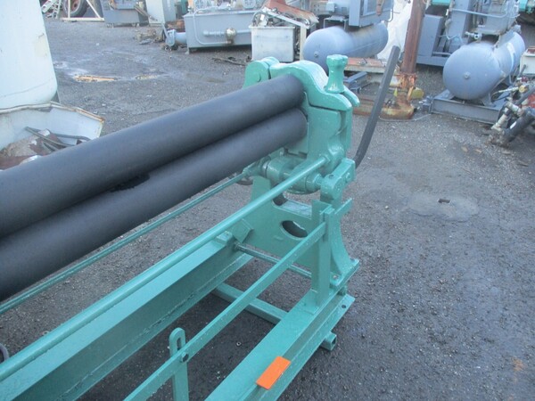 Hendley & Whittemore #TM-50, 5' rolls, 4" diameter power bending rolls, 220 V., rare - Image 4