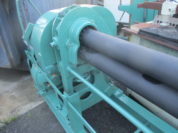 Hendley & Whittemore #TM-50, 5' rolls, 4" diameter power bending rolls, 220 V., rare - Image 5