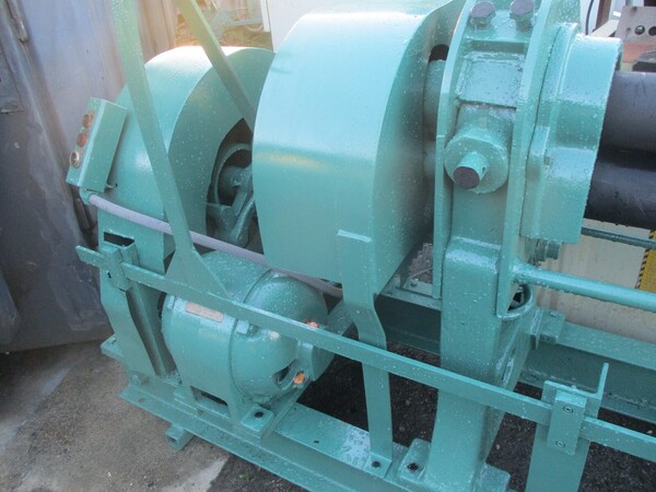 Hendley & Whittemore #TM-50, 5' rolls, 4" diameter power bending rolls, 220 V., rare - Image 6