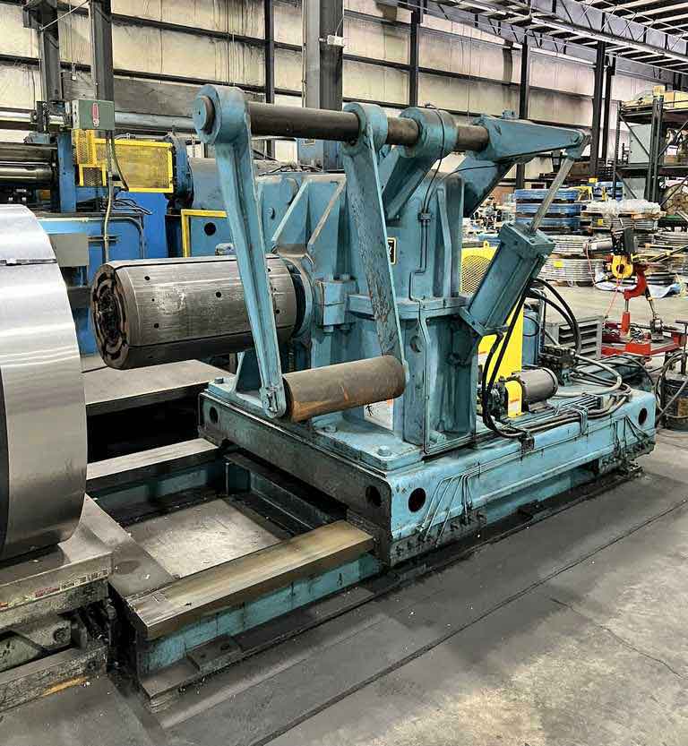 24" x 5" Stamco, Slitting line, 12000 lb., Driven Line with Tension Stand - Image 8