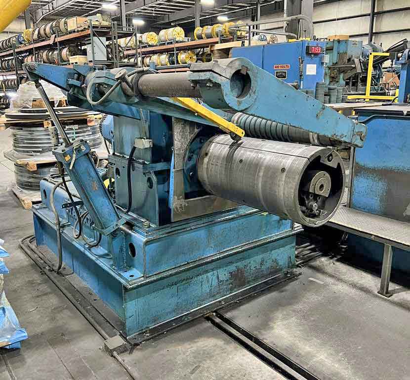 24" x 5" Stamco, Slitting line, 12000 lb., Driven Line with Tension Stand - Image 9