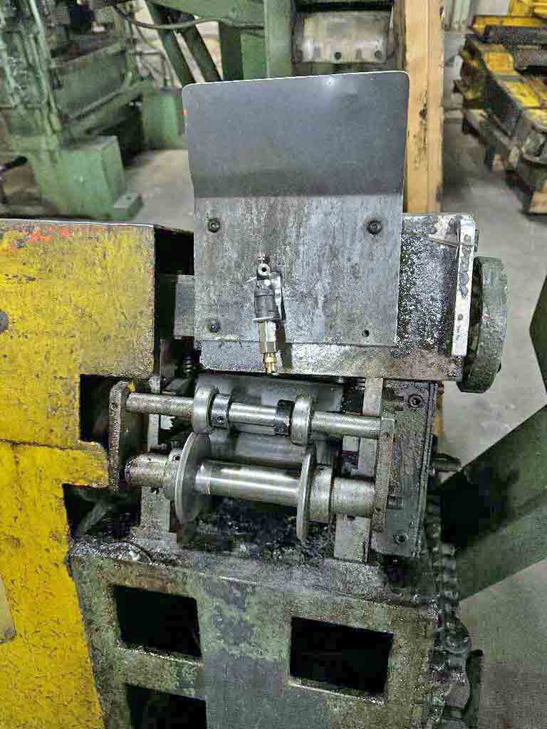 12" Minster #20-12, press feed line, 60 ton, (2) Littell double end uncoilers, 13.5"-20.5" manual expansion - Image 5