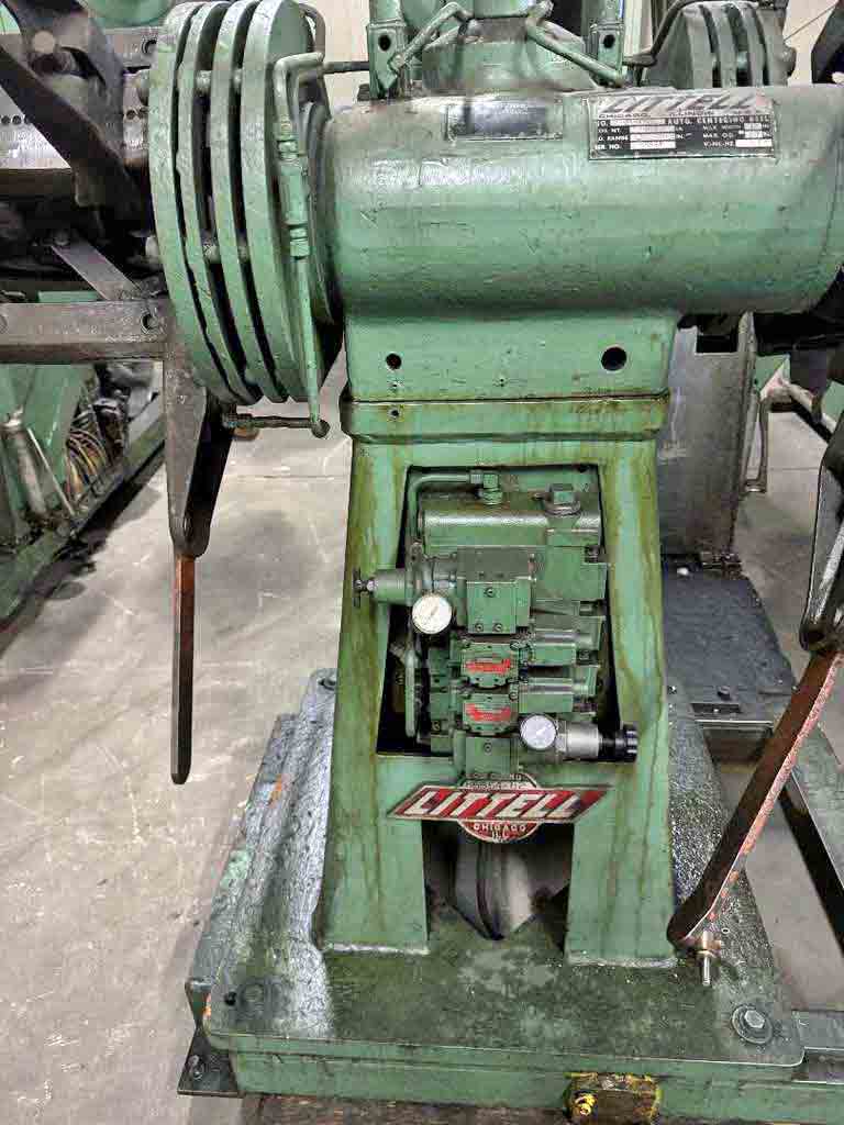 12" Minster #20-12, press feed line, 60 ton, (2) Littell double end uncoilers, 13.5"-20.5" manual expansion - Image 8