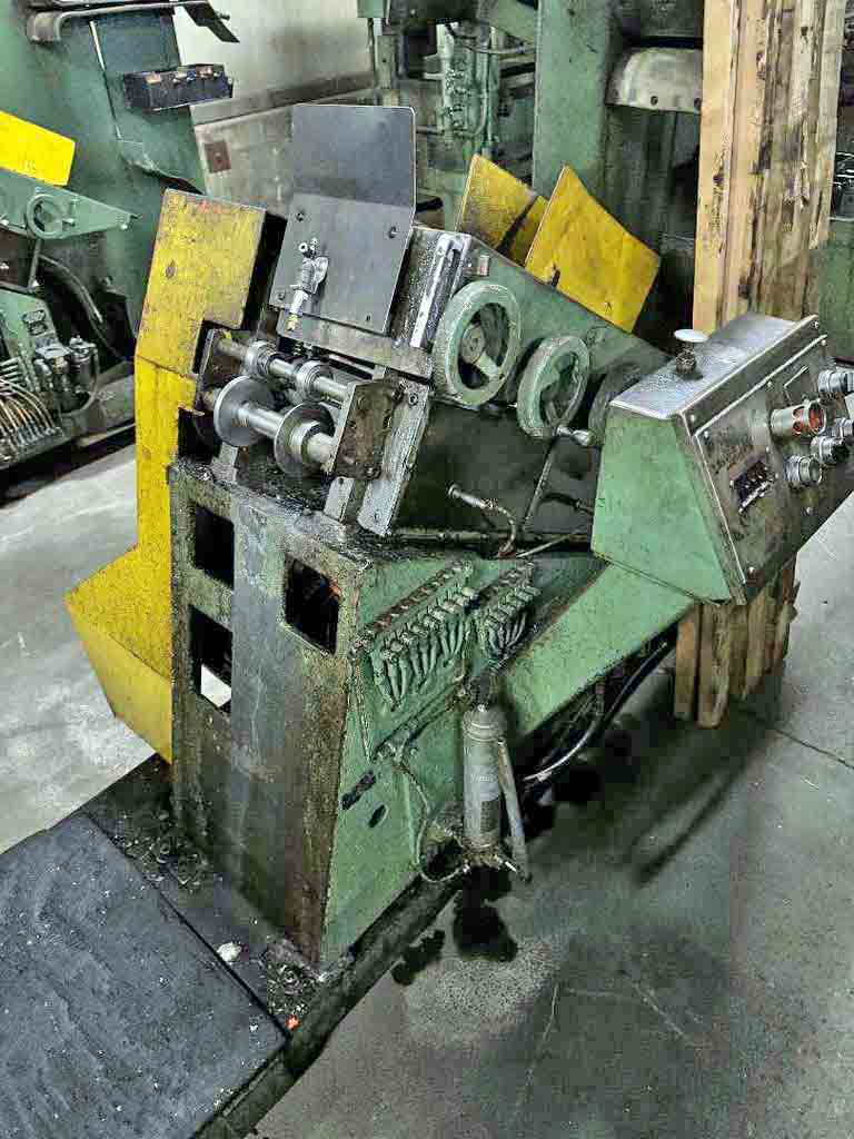 12" Minster #20-12, press feed line, 60 ton, (2) Littell double end uncoilers, 13.5"-20.5" manual expansion - Image 10