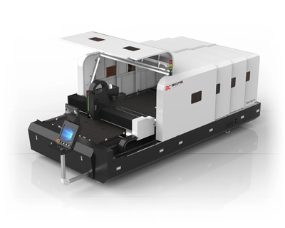 Bescutter #Space-saver-510, IPG continuous wave fiber laser, 4000 watt, 5' x 10', 51" X, 51" Y, 4" Z, 197 - Image 1