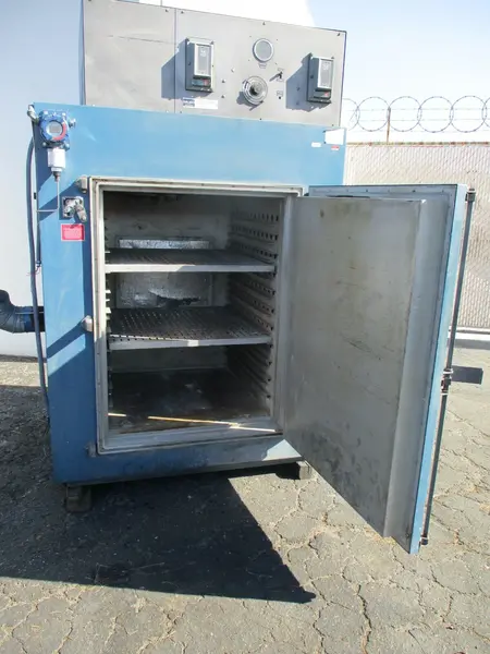 36" x 36" x 48" Blue M, drying oven, 300° F, good working condition - Image 7