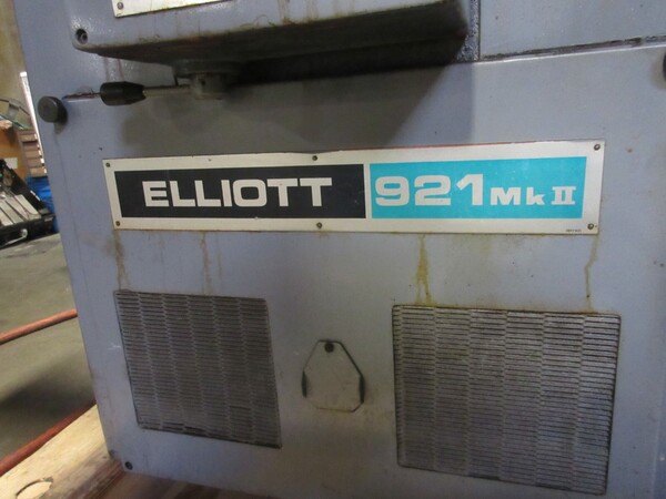 9" x 21" Elliott #921-MKII Prod. Surface grinder W/Neutrofier 1NR80A Mag Chuck Control - Image 4
