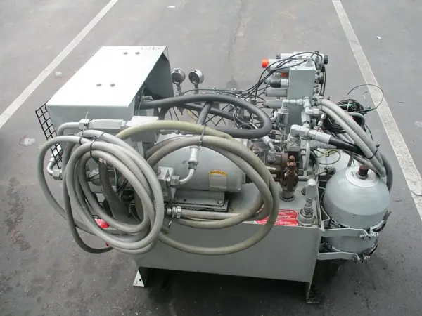 10 HP Airline Hydraulics / Rexroth Power System width Acummulator Manifold 3000 PSI - Image 4