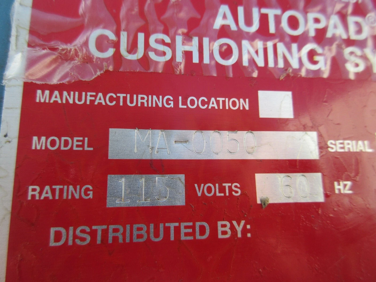 Ranpak #MA-0050 Autopad Cushioning System - Image 10